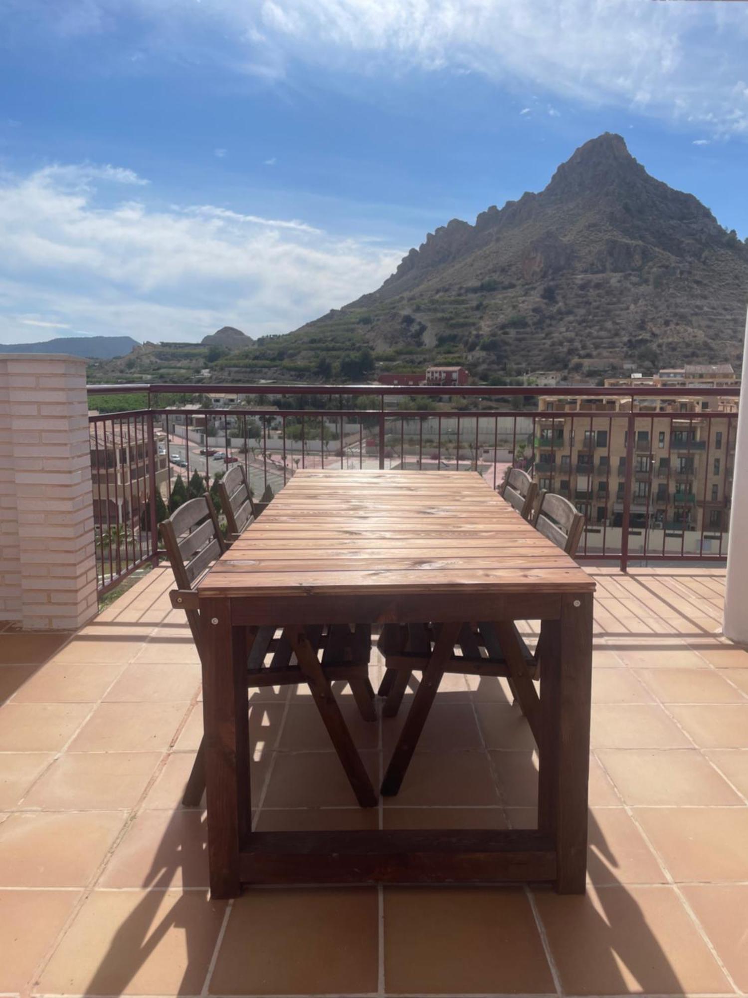 Atico Con Terraza, Piscina Y Jacuzzi Appartement Villanueva de Río Segura Buitenkant foto