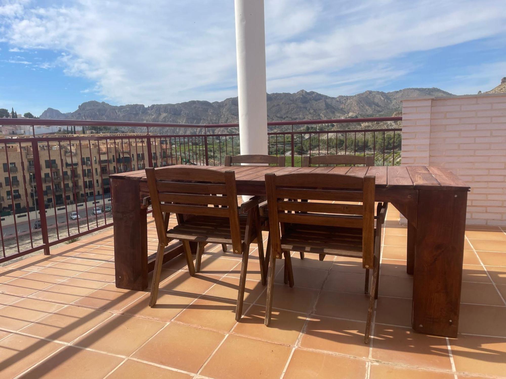 Atico Con Terraza, Piscina Y Jacuzzi Appartement Villanueva de Río Segura Buitenkant foto