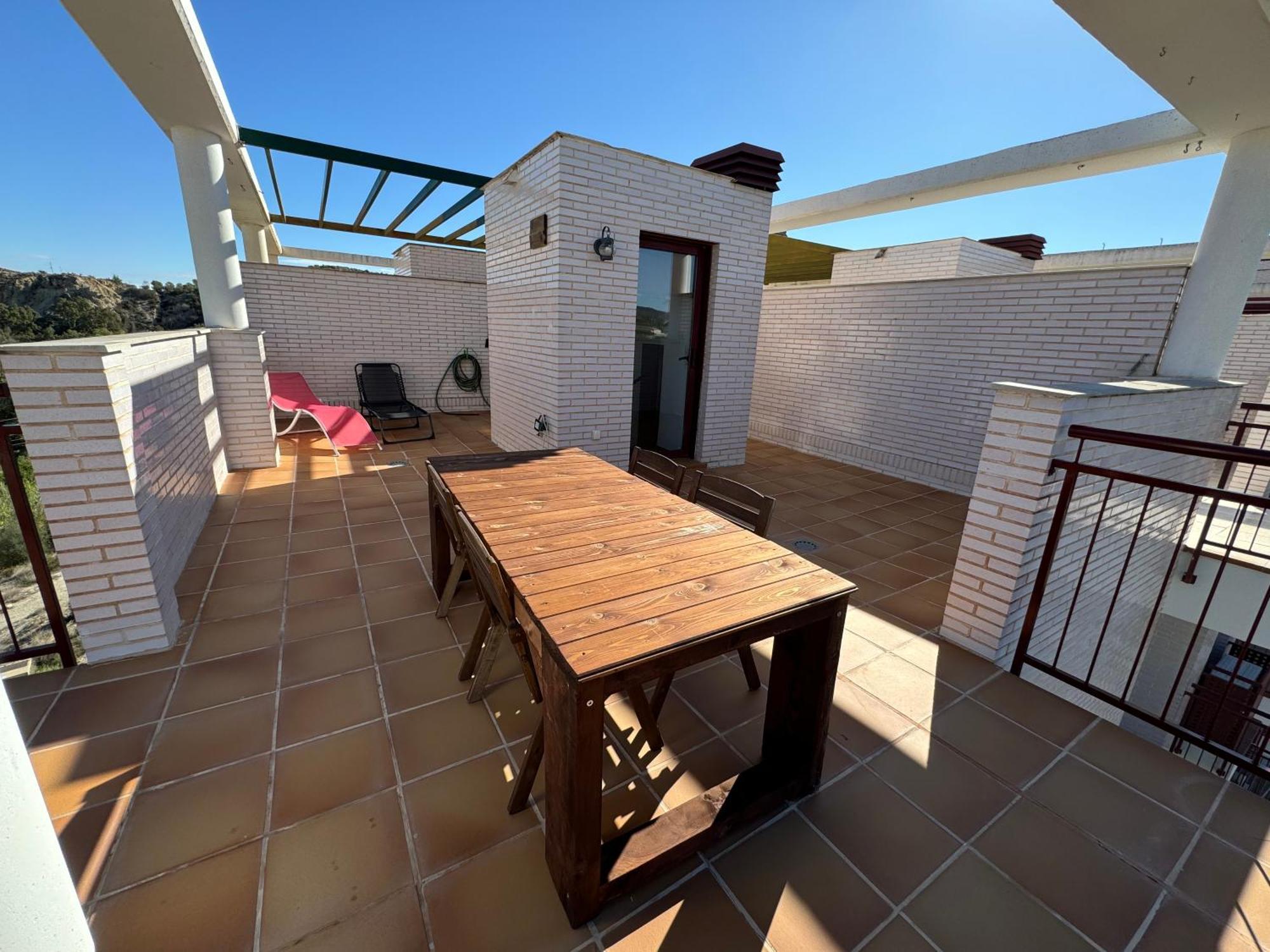 Atico Con Terraza, Piscina Y Jacuzzi Appartement Villanueva de Río Segura Buitenkant foto